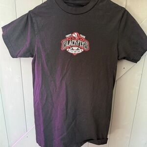 Black Flys Graphic Tee in Black